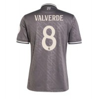 Dres Real Madrid Federico Valverde #8 Tretina 2024-25 Krátky Rukáv